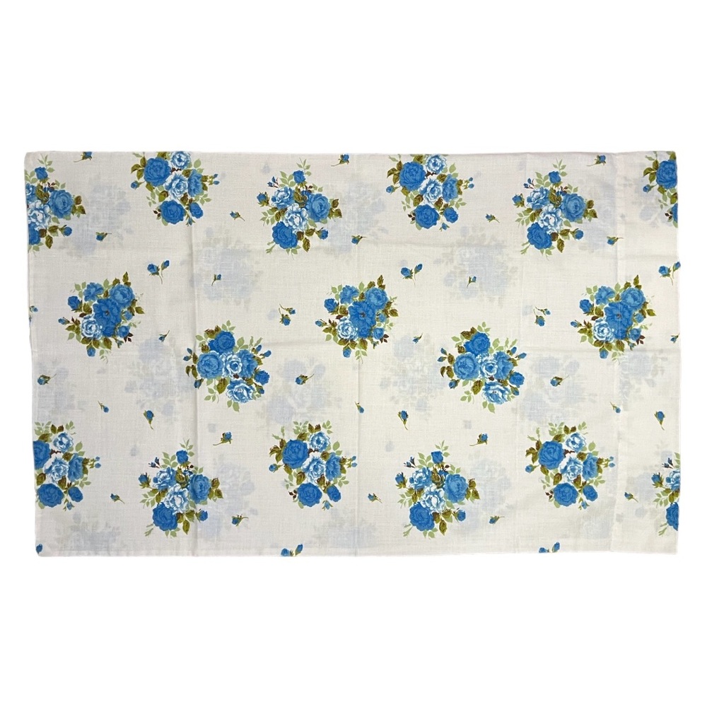 VTG THOMASTON Single Stitch Floral Pillow Case